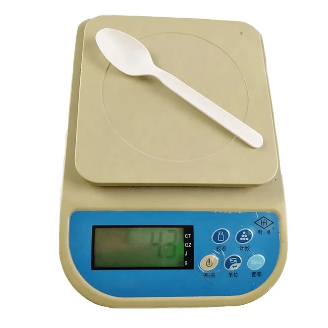 EcoNewLeaf OEM 7 inch Black Disposable Spoon Manufacturer Cheap Eco Friendly pla Big Spoon Wholesale