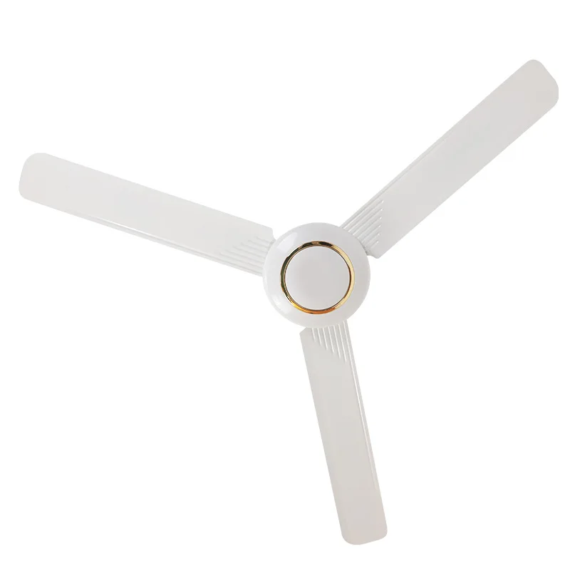 Quality assurance dc ceiling fan white three metal blades 56 inch Electric Power Ceiling Fan