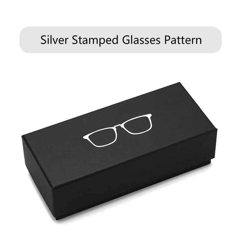 
Custom Logo Fashion Eyewear Set Bag Microfiber Cloth Pouch Gift Anti Blue Eyeglasses Optical Glasses Case Packing Folding Boxes 