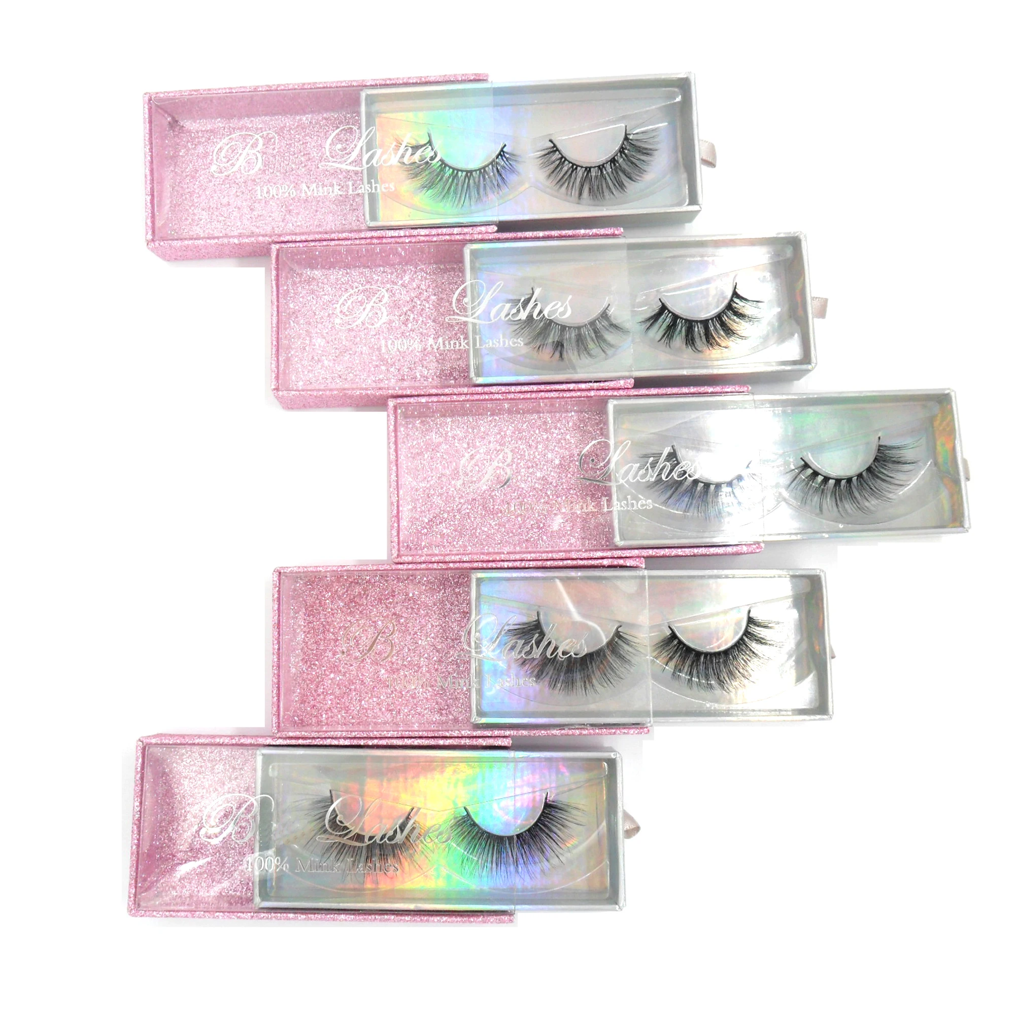 
Baiside private label 3D mink eyelashes faux lashes false eyelashes lashes wholesale 