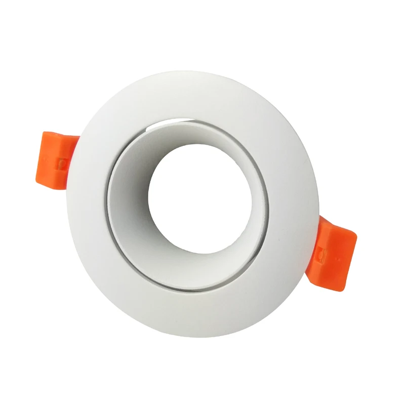 
Aluminum White Round LED Down Light Holder Dia 70mm 88mm 