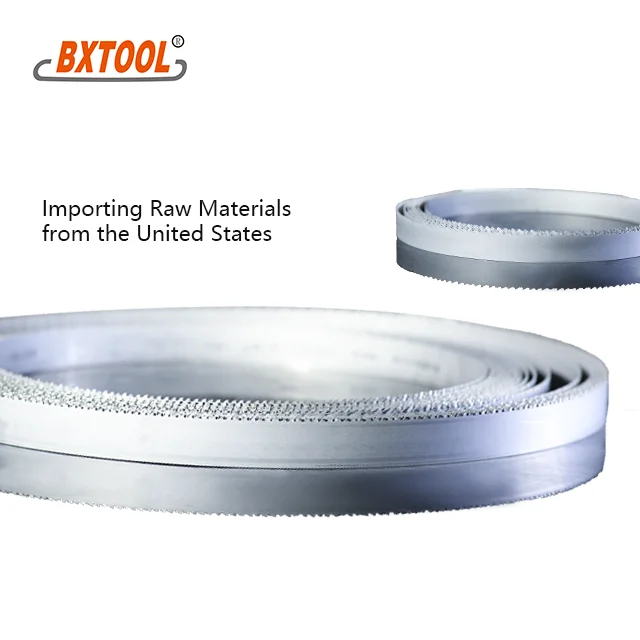 
BXTOOL M42-D Bimetal band saw blade 41mm*1.3(1 1/2*0.05 inch) for cutting soft metal 