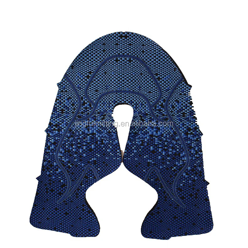 China supplier  price recycled eco-friendly breathable fly-knit shoes upper for sneakers