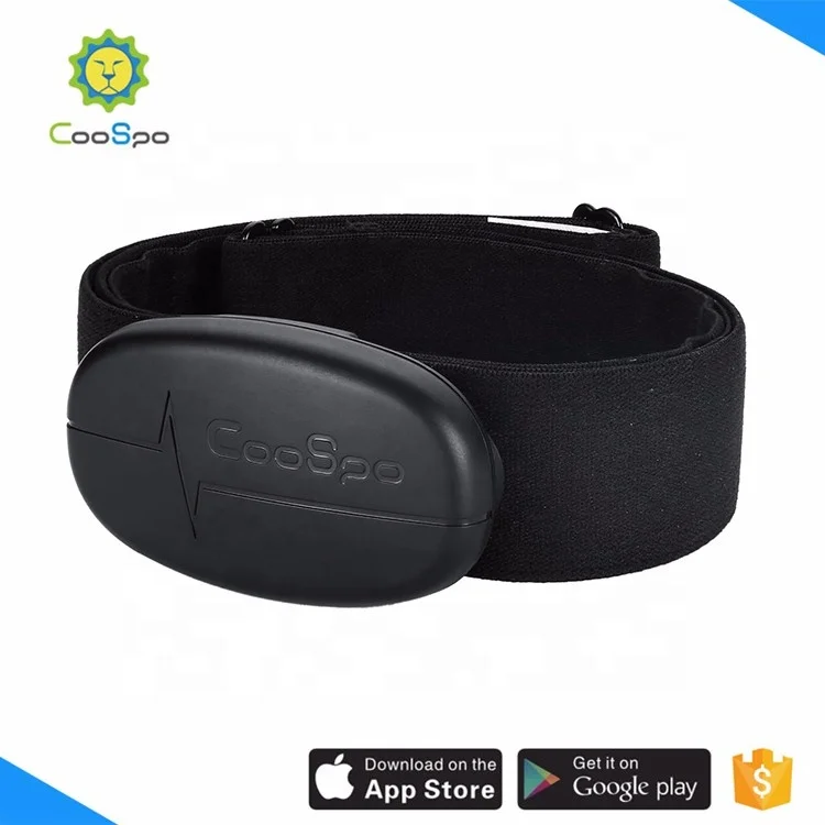 
COOSPO H6 Blueooth and ANT+ Heart Rate Monitor Chest Strap for Cardio and Cycling 