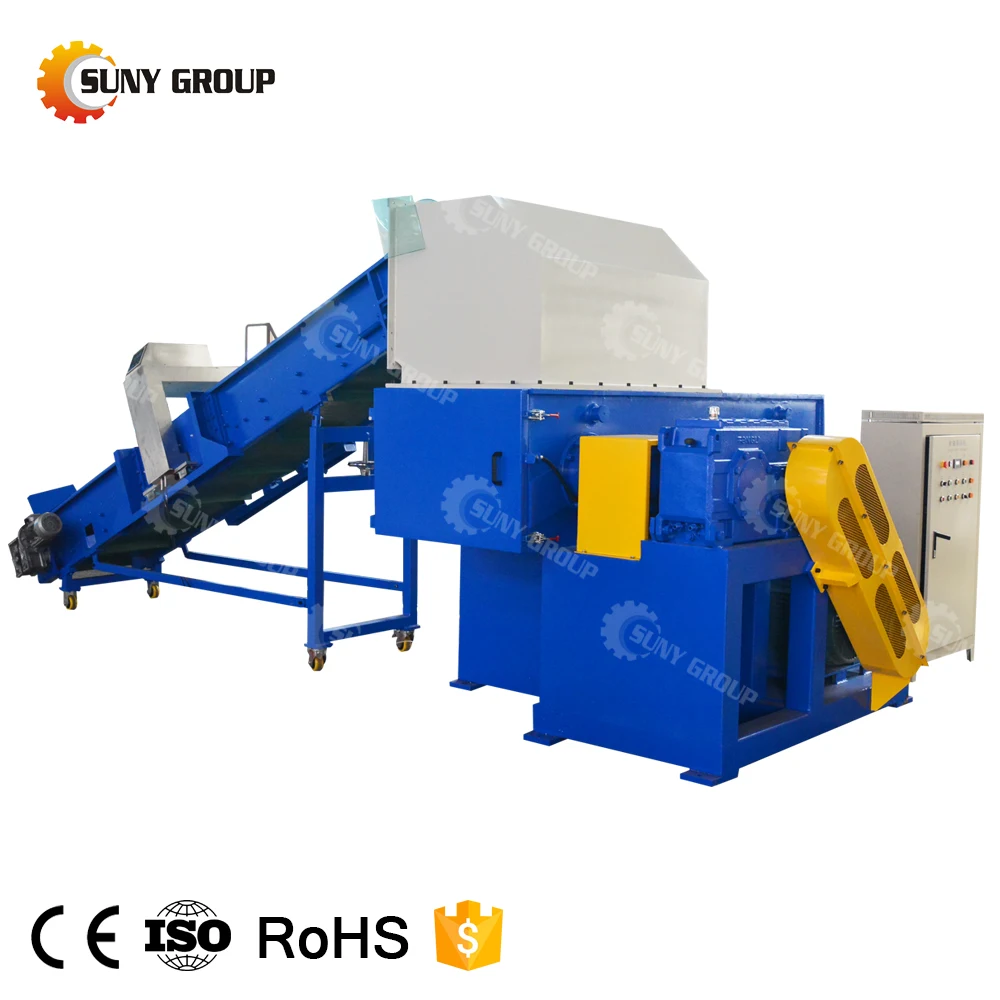 
Plastic Pipe Shredding Waste Cable Single Shaft Shredder Machine for Recycle 
