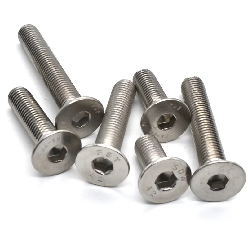 DIN 7991 Hexagon socket countersunk allen cap screw fasteners