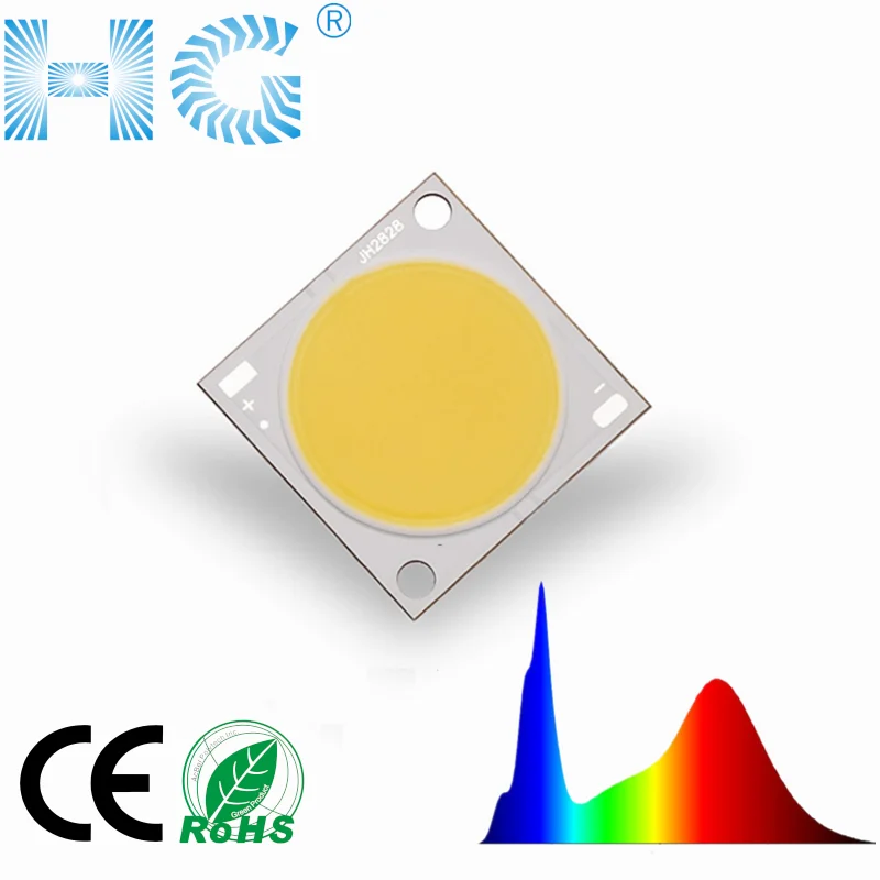 COB 30W 50W high power led diode 3500K Full spectrum cob led grow lights for Flowers and leaf vegetables aquatic plant led chip