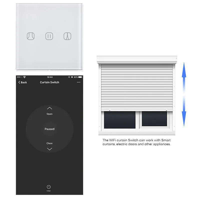 Tuya умный дом управление приложением Wifi система управления занавеской переключатель затвора для домашней автоматизации