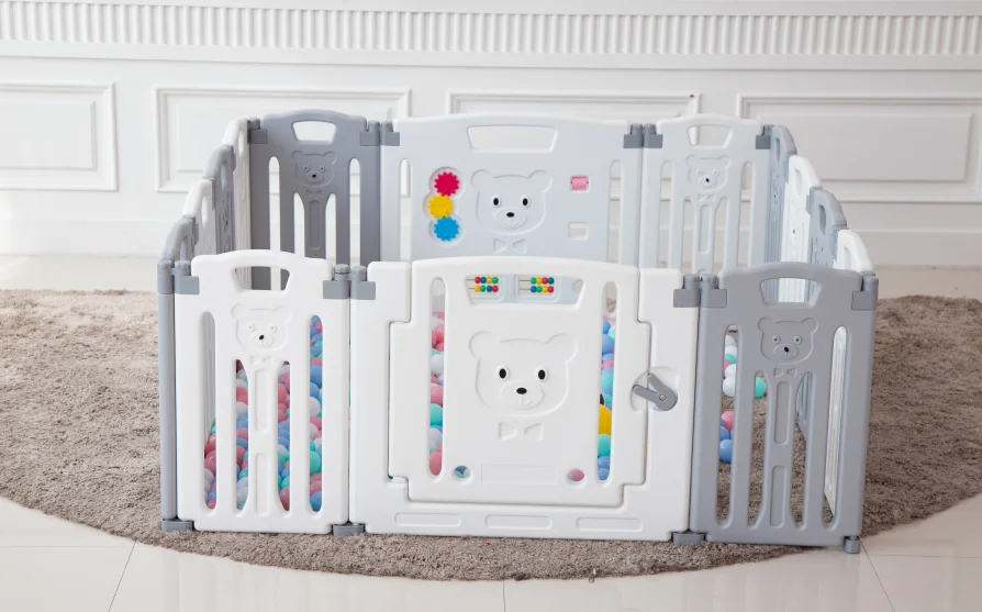 Colorful Safety Outdoor Plastic Children Play Playpen