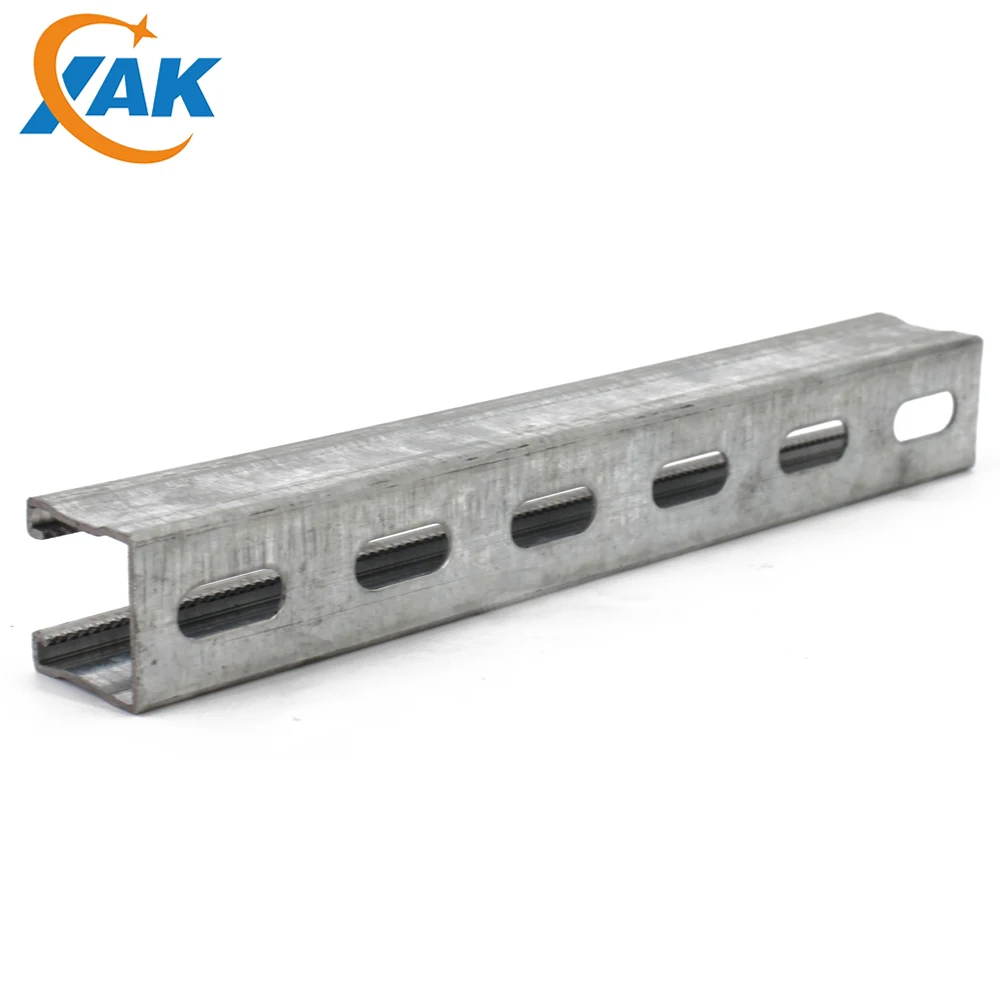 Оцинкованная сталь щелевой strut c канала вес