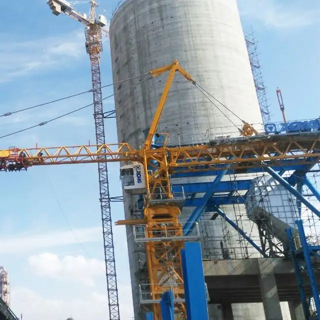 High quality luffing tower crane zoomlion tower crane for sale