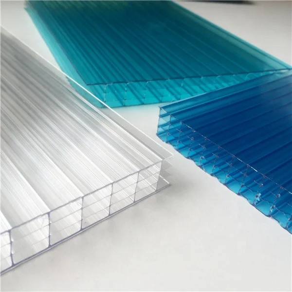 polycarbonate greenhouse roofing material/4x8 clear polycarbonate plastic roofing sheets plastic