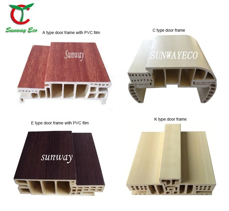 Новый стиль облицовки дверной рамы с пвх пленкой