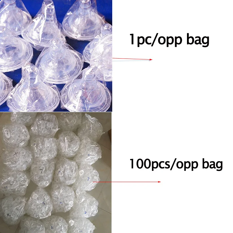 Natural Soft Silicone Pacifier Nipple Replacement Feeding Milk Bottle Standard Size for Infant Baby Nipple