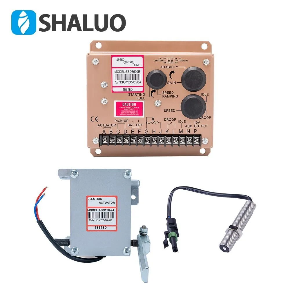 Дизельный генератор Электронный электропривод ADC120 Датчик 12V / 24V 3034572 Регулятор управления регулятором управления ESD550