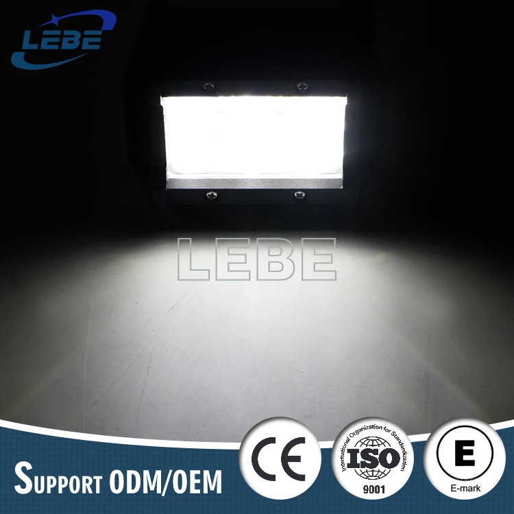 LED Offroad Headlight Light Car Spot Flood Beam 18W Led Light Bar Bracket