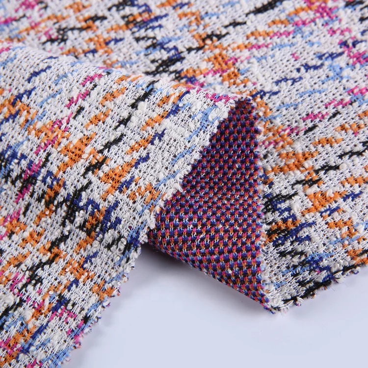 Текстиль для одежды, вязаный Полиэстер, Хлопок, итальянская двойная вязка, жаккардовая ткань (62101108991)