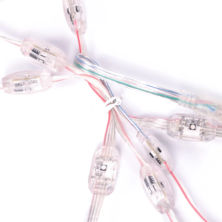  Новая частная форма DC12V smd 3535 rgb Цифровой пиксельный контроль программируемый светодиодный