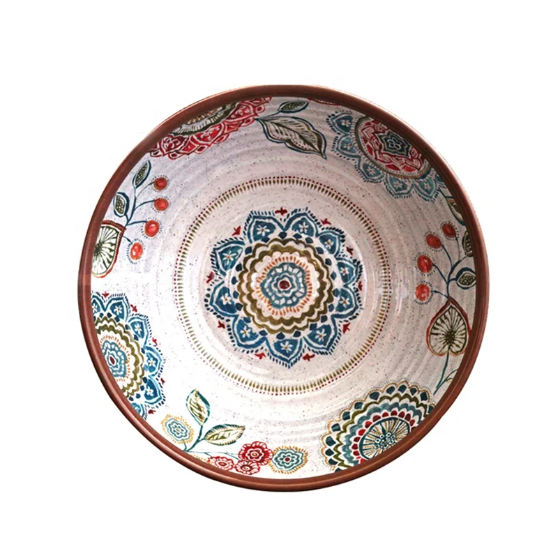 Cheap wholesale new product ideas 2019 OEM home goods dinnerware melamine product unbreakable dinnerware set indonesia