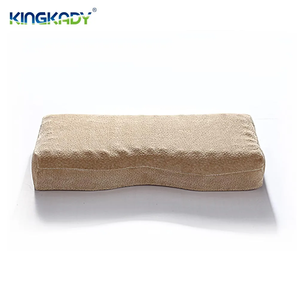 
Unique Natural Plain Concave Memory Foam Therapy Pillow Types Factory In China 