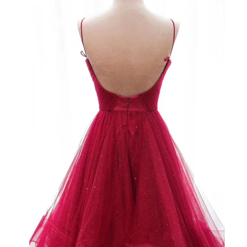 Elegant design women off shoulder party dress red heavy lace new long party evening dresses