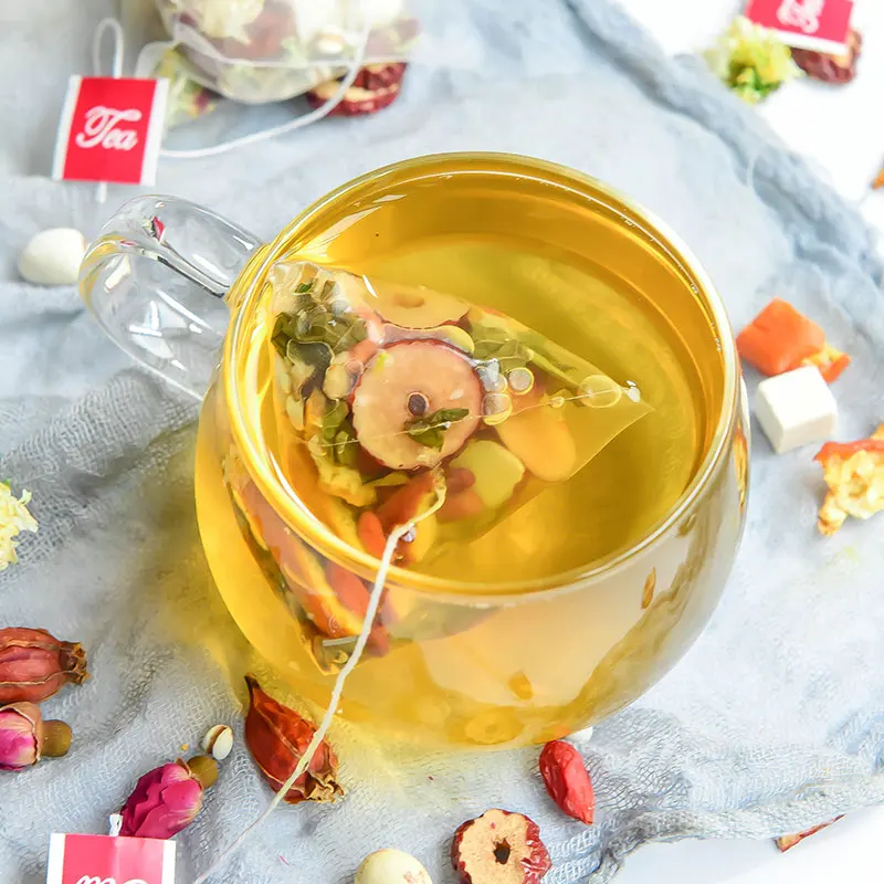 Оптовая продажа, китайский ba bao cha, 18 г * 10 пакетов в одной коробке, сушеные даты, Годжи, смешанный сухофруктовый чай для мужчин, можно настроить