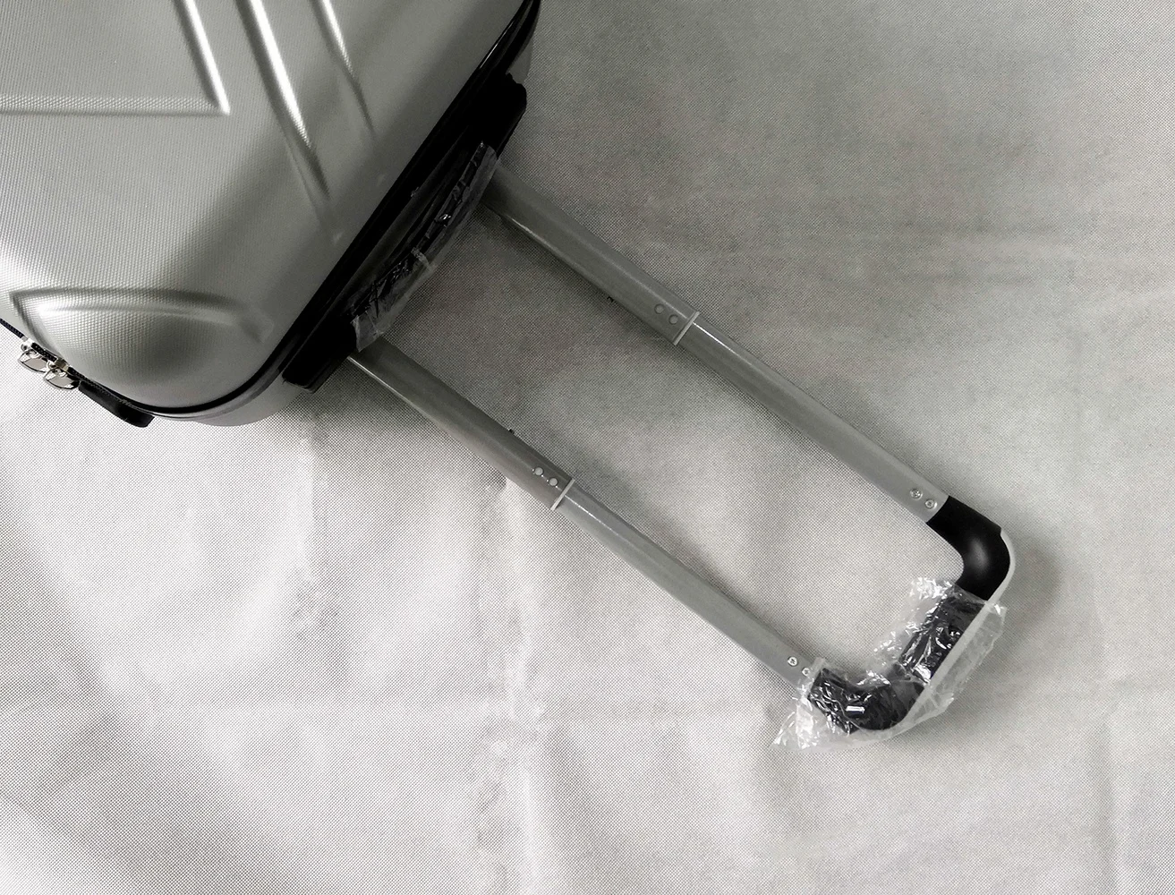 Lady decorative 4 wheel hard suitcase stock luggage for children