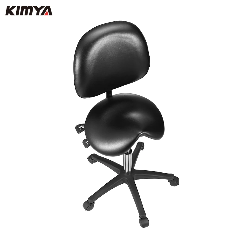 Amazon Top Sale white adjustable beauty salon full body massage stool