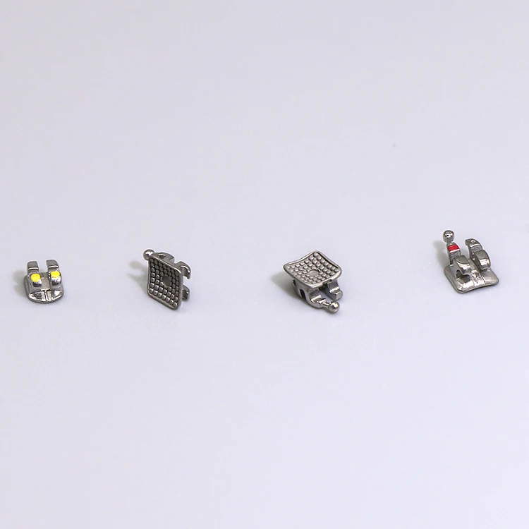 Dental Orthodontic Stainless Steel Angla Metal Mini Roth Bracket