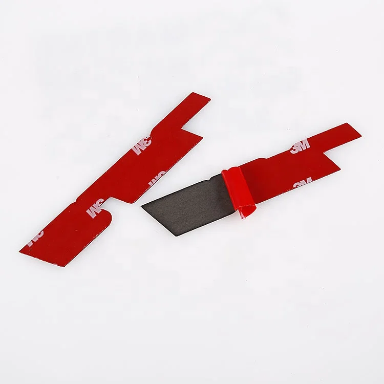 
Custom self adhesive metal aluminum sticker embossed logo label plate 