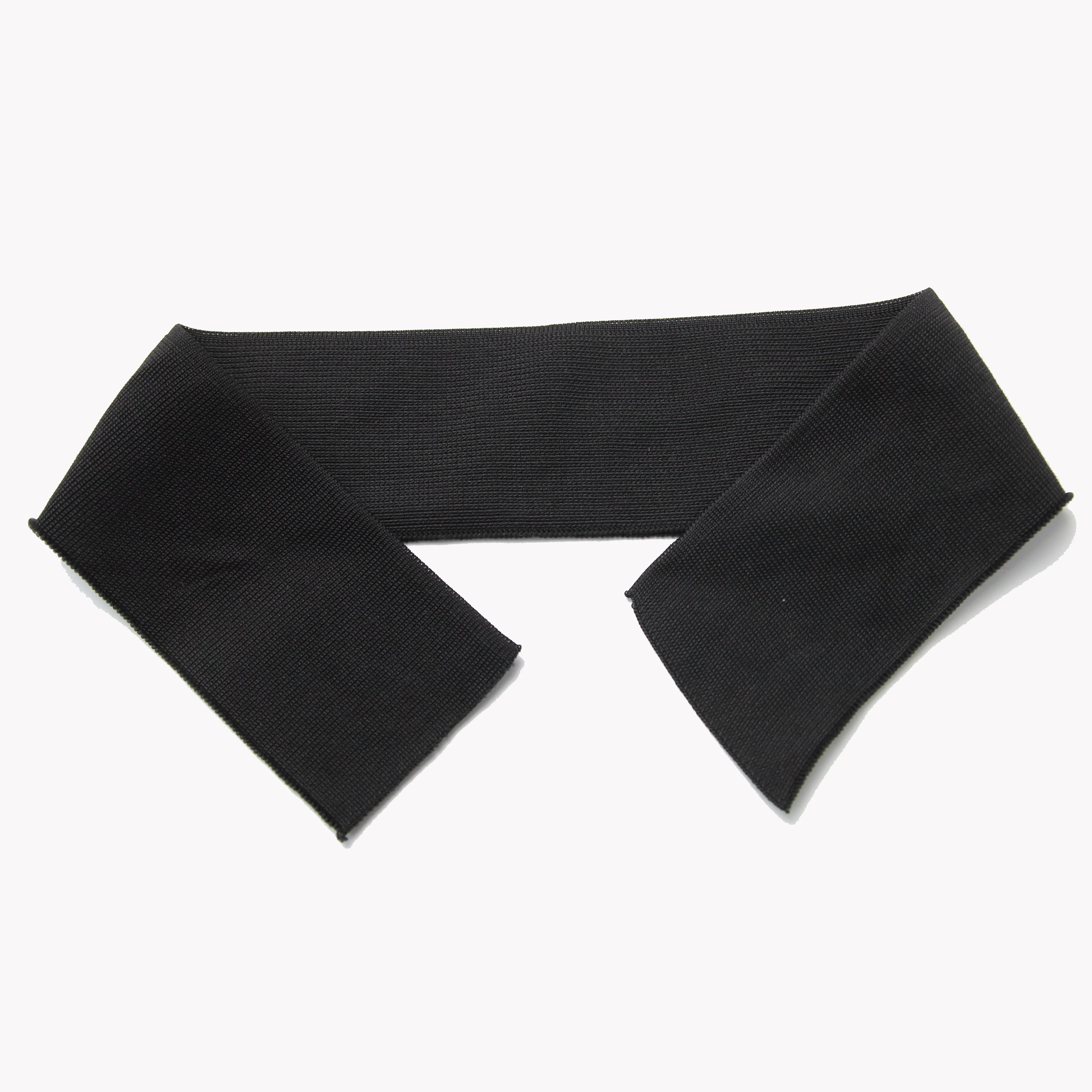 Однотонная эластичная ткань в рубчик для бейсбольной формы с лентой на шею и козырьком