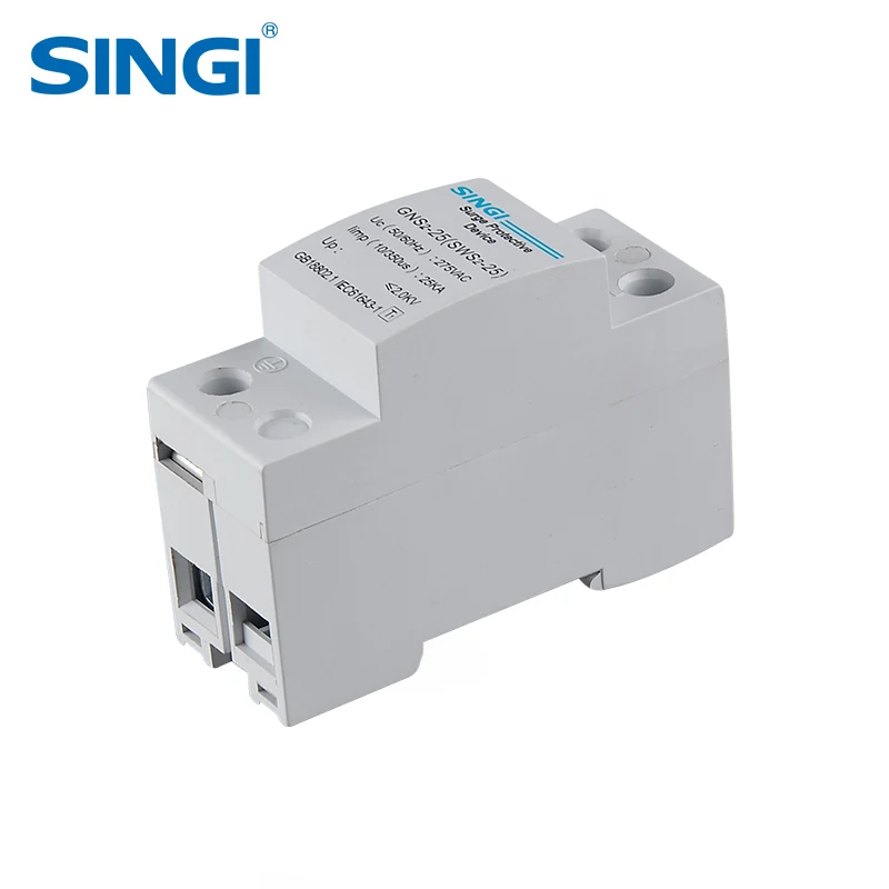 IEC standard New model First-level 25kA surge protector  device spd