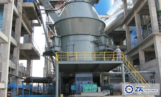 Complete Calcium Carbonate Powder Production Line With Vertical Mill