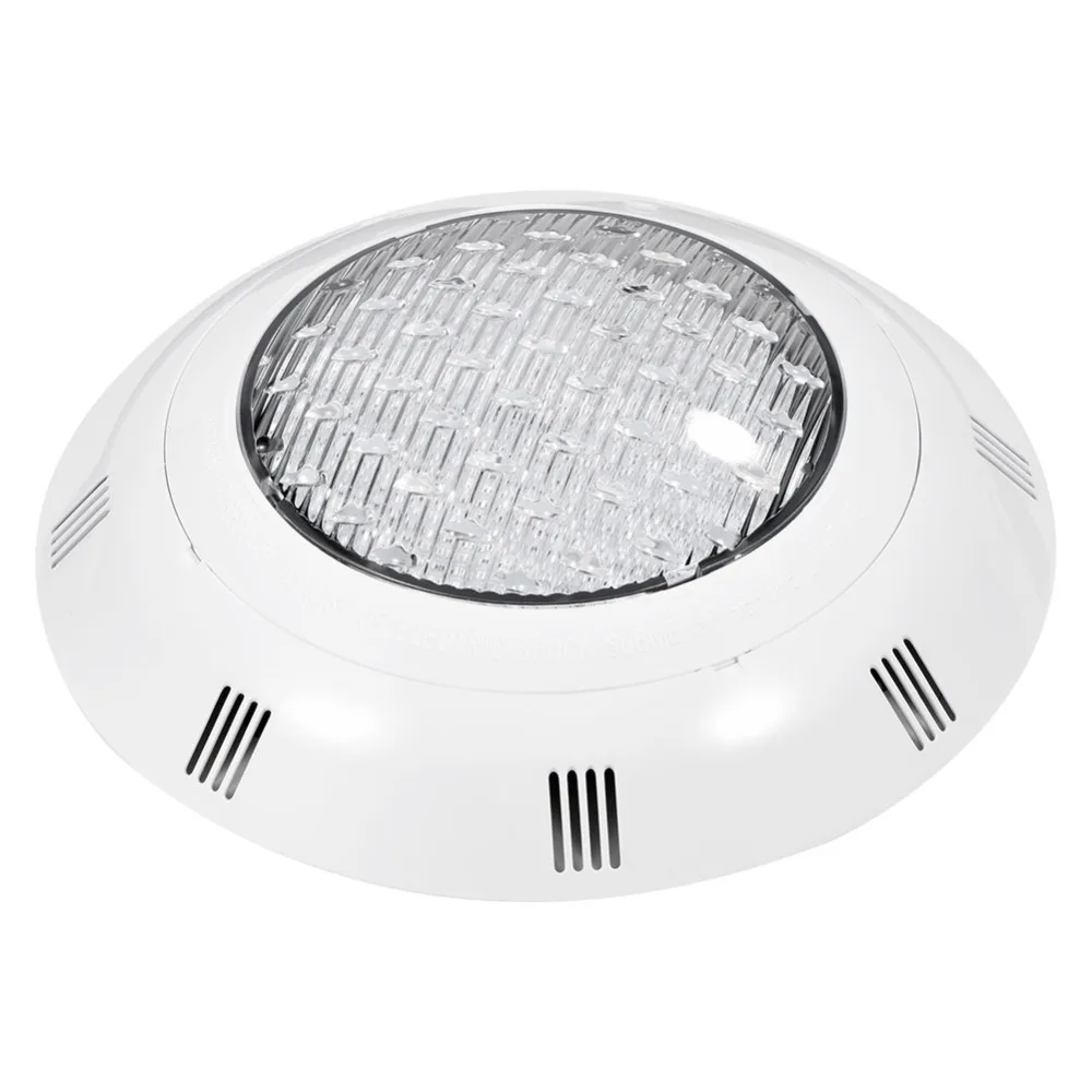 
12Volt Input IP68 waterproof Underwater application Swimming pool led lights 12W plastic material surface mounted lamp 