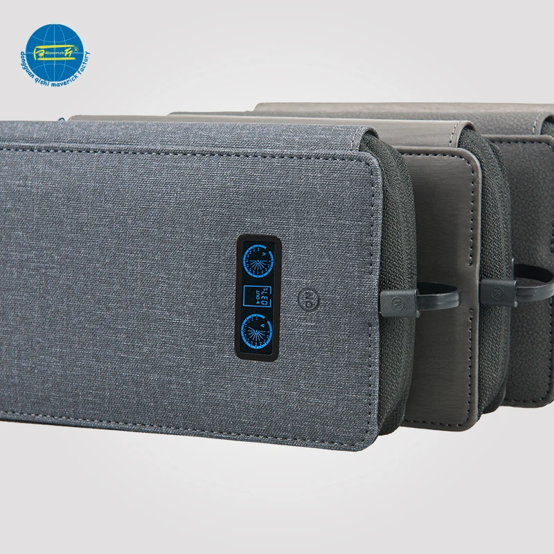 
Волшебные эластичные ремни и молния унисекс Чехол-кошелек для портативного зарядного устройства 