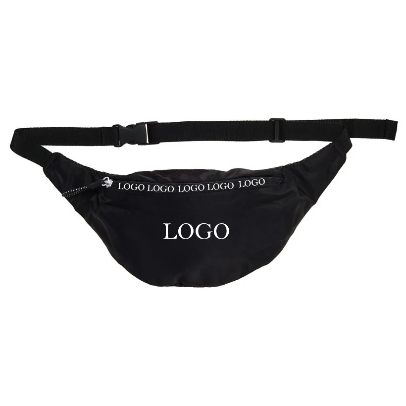 Good Quality Custom Nylon Fashion Luxury Ladies Fanny Pack Men Waist Bag For Sport