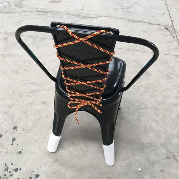 Fashion style cushion seat restaurant chair for fast food cafe shop