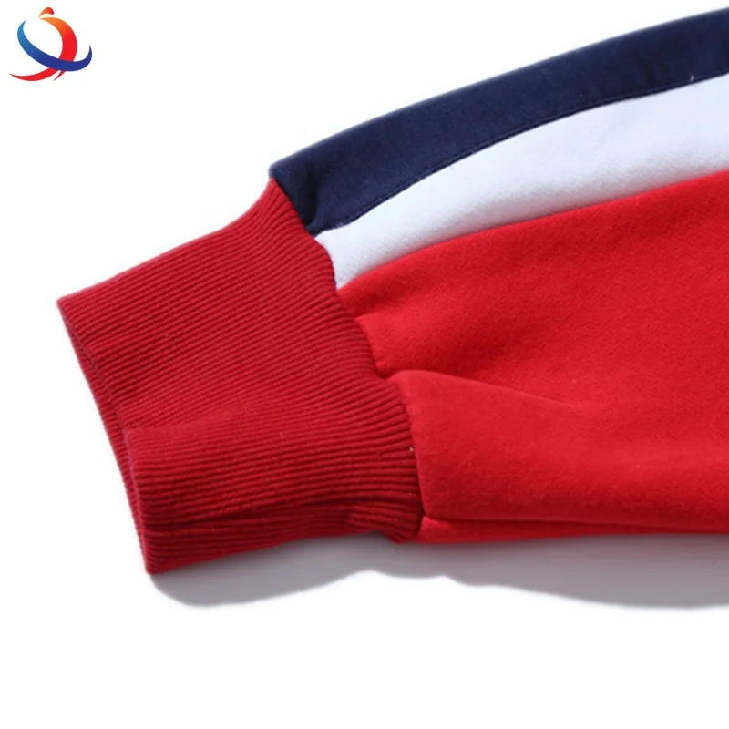 custom school uniform fashion streetwear  zipper hoodie for man clothing manufactures sweat wear teenager Heavy fleece jumper