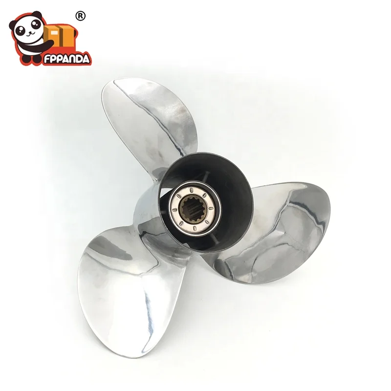 hot promotion marine outboard stainless steel boat propeller for mercury 25-70hp
