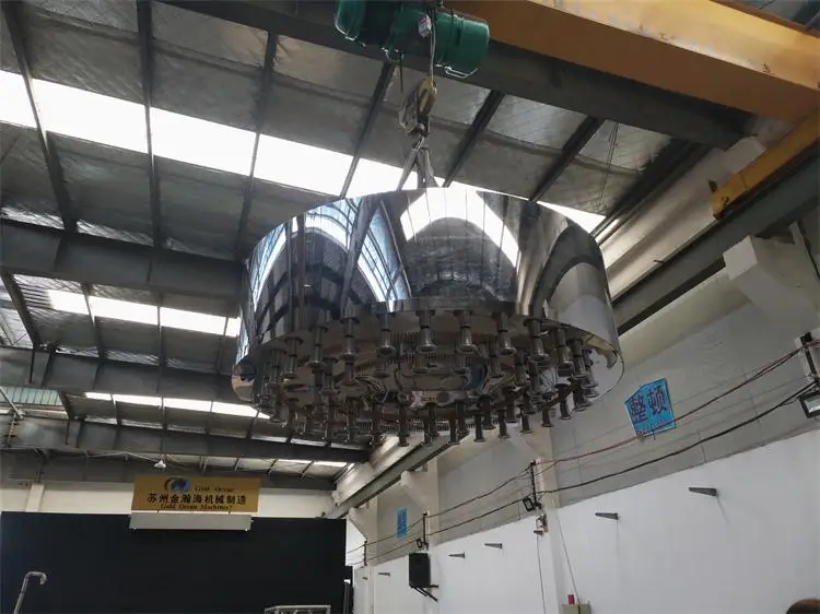 Shopping Mall Indoor Beautiful Round Digital Water Curtain