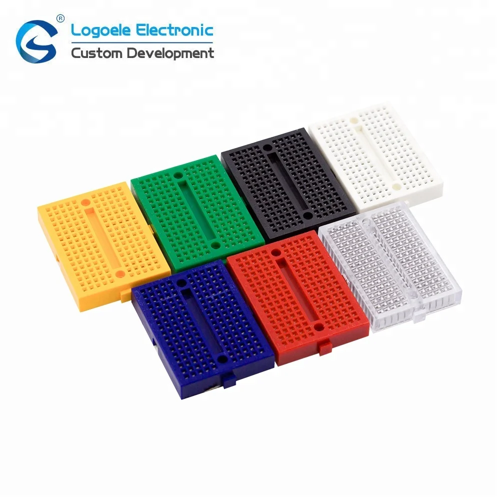 Красочные электронные компоненты 170 хлеб доска Solderless бесплатно мини макет