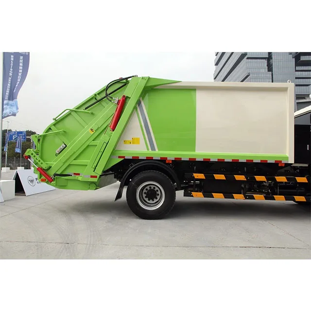Foton 6cbm to 12cbm good prices  Refuse Compactor Garbage Truck Manufacturers