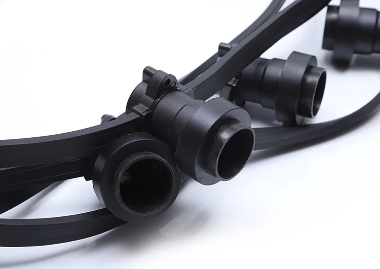 Waterproof Festoon Lighting 100m Garland B22 E27 Belt Lights 220v Outdoor Lighting String IP65