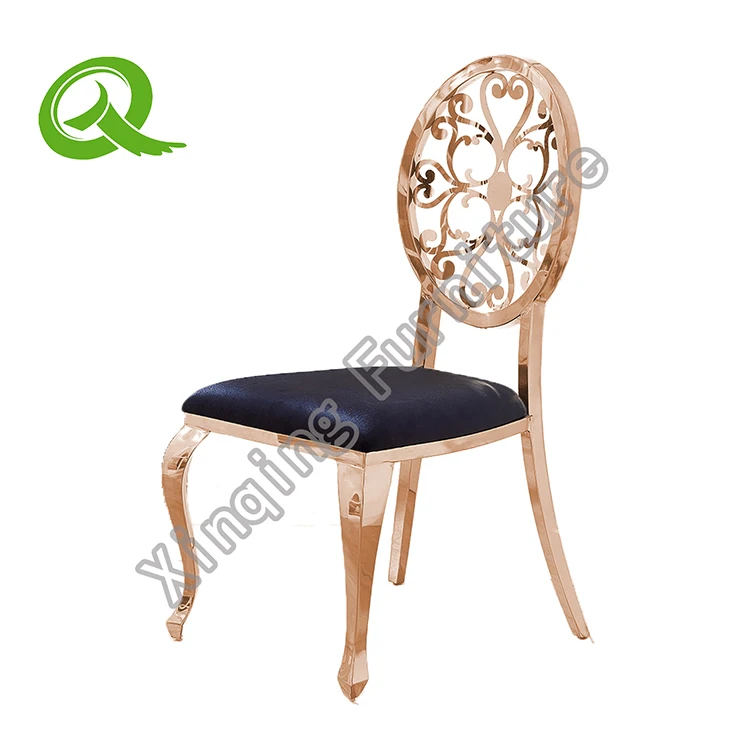 
Modern metal velvet stackable dining chair for hotel and wedding 