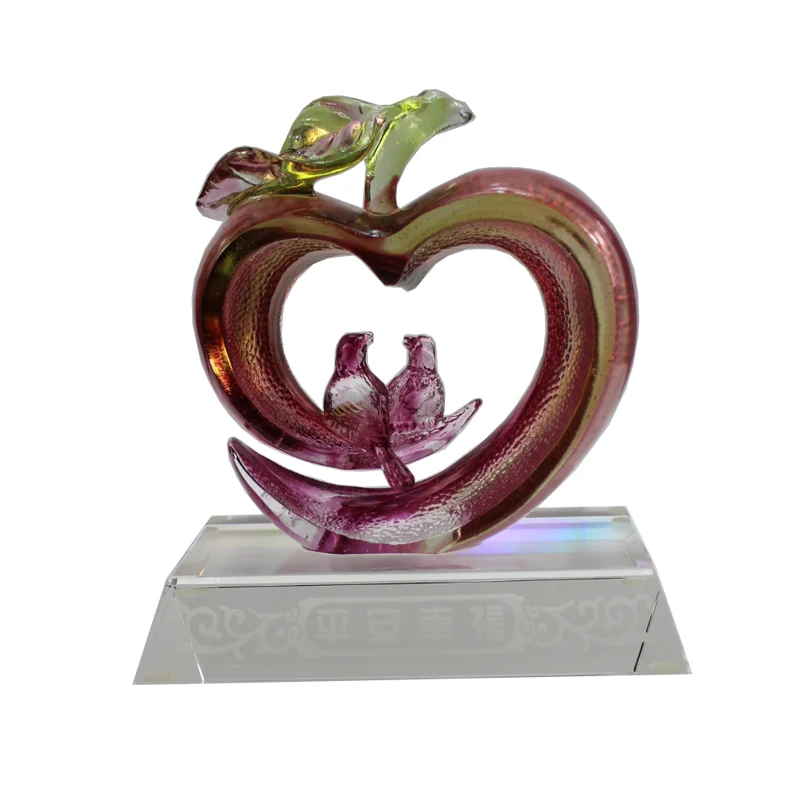 Уникальный свадебный сувенир предметы Люли скульптура яблоко