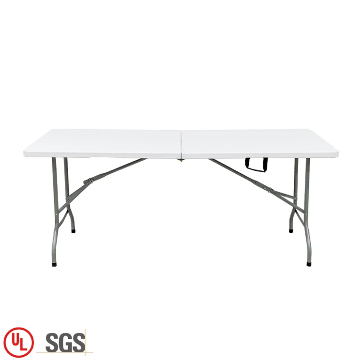 LightWeight Outdoor Hdpe White Plastic Folding Banquet Table