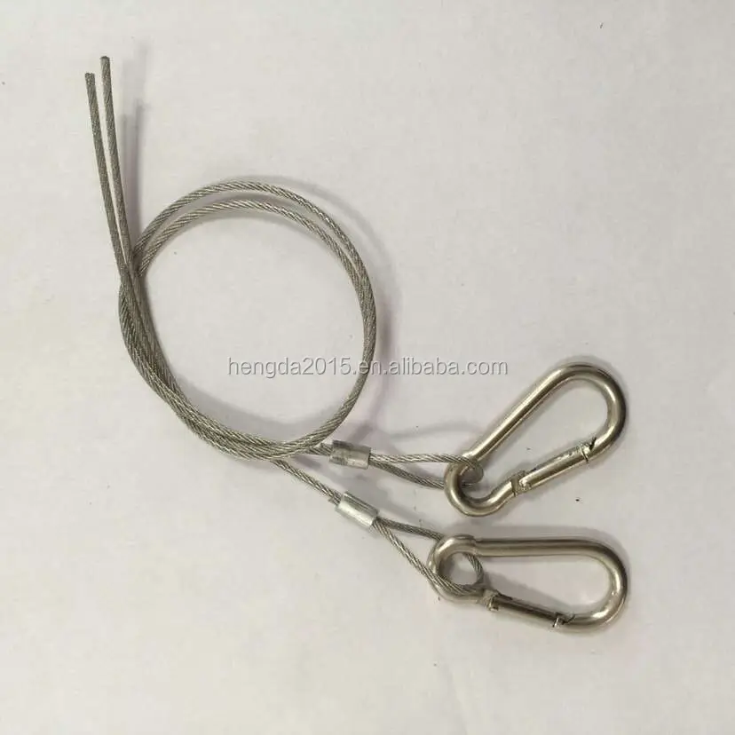 Веревка из нержавеющей стали с петлями для глаз и хорошей