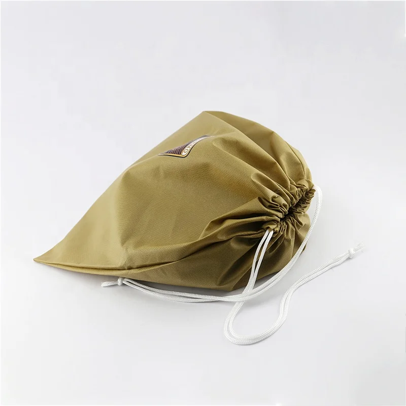 Eco-friendly Clothing Packaging Custom Non-woven Pouch, Drawstring Gift Bag