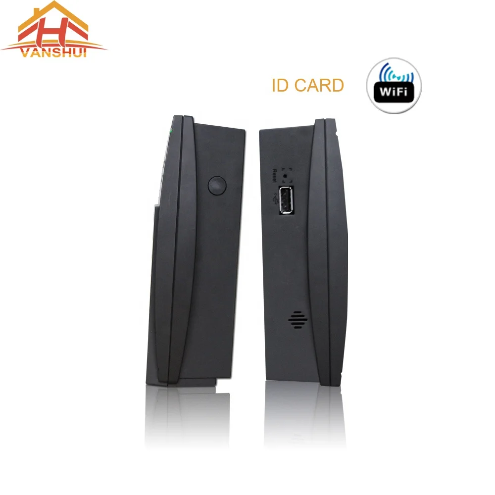 RFID Card and Biometric Fingerprint Time Attendance System with WIFI Function