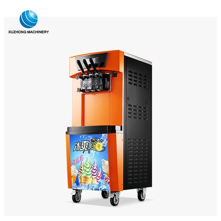 Export hot sale ice cream display freezers price/Commercial soft serve ice cream machine/ice cream shake machine